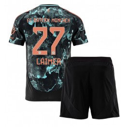 Bayern Munich Konrad Laimer #27 Uit tenue Kids 2024-25 Korte Mouw (+ Korte broeken)